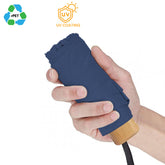 19'' Compact Lightweight RPET Umbrella (with UV Coating & Bamboo Handle)