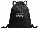 High Quality Drawstring Bag with Front Pocket (Water-Resistant)
