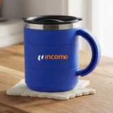 450ml Weston Parallex Stainless Steel Mug with Lid