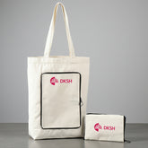 Foldable Cotton Canvas Tote Bag