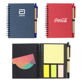 A6 Recycled Eco-Friendly Notebook with Pen