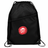 Robin Drawstring Bag with Front Pocket and Earphone Slot