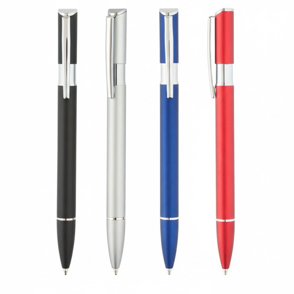 Aluminium Abner Ball Pen (Click-to-Write)