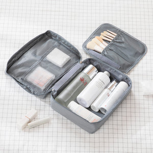 Multi-Compartment Toiletries Pouch