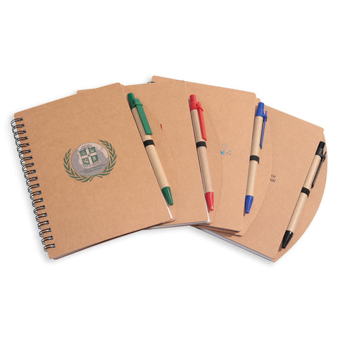 Trendy PP Eco-Friendly Notebook with Ball Pen