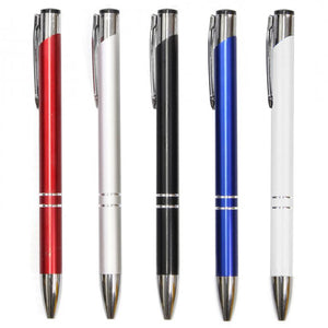 Neon Metal Ball Pen (Click-to-Write)