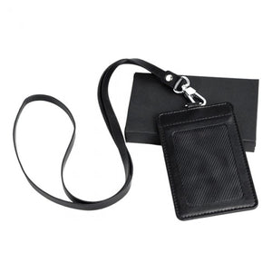 Portrait ID Card Holder with Lanyard and Box Set