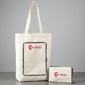 Foldable Cotton Canvas Tote Bag