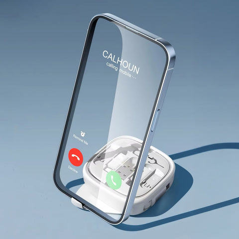 60W Data Cable Set with Retractable Charging Cable