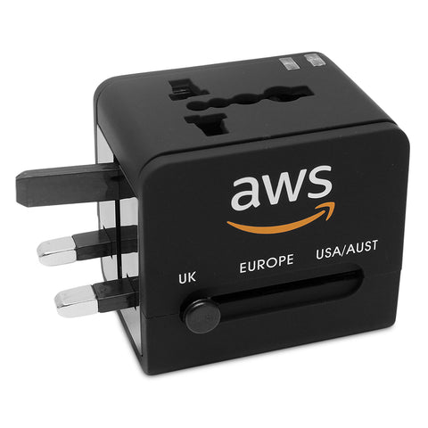 10.5W Cube Travel Adaptor with 2 USB Port