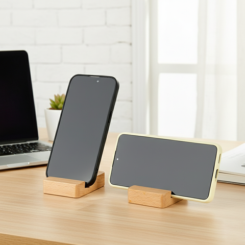 Mini Wooden Phone Holder