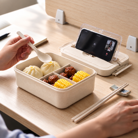 Wheat Straw Bento Lunch Box