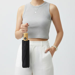 21'' Automatic Foldable RPET Umbrella (with UV Coating)