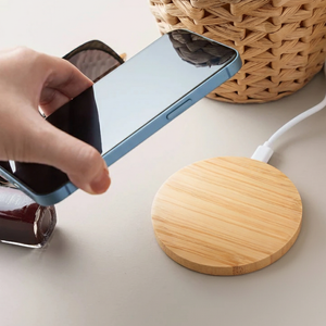 10W Bamboo Wireless Charger