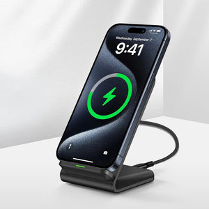 Lux Qi Fast Charge Wireless Charger Phone Stand