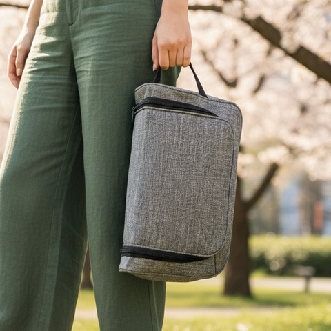 Kairos 2 in 1 Gym Pouch with Toiletries Holder