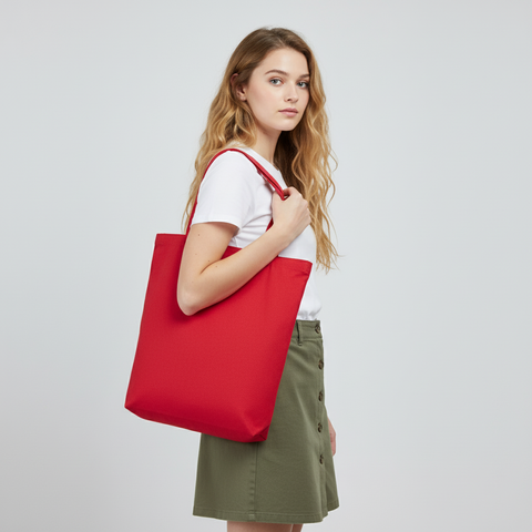 A3 Coloured Canvas Tote Bag