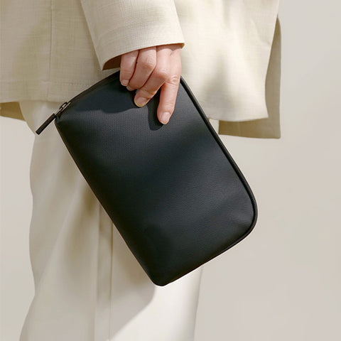 Premio Leather Gadget Organiser Pouch