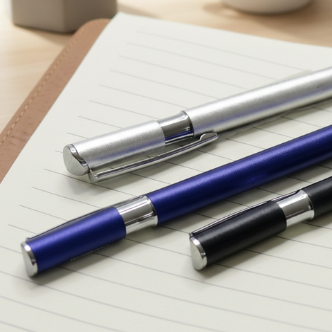 Aluminium Abner Ball Pen (Click-to-Write)