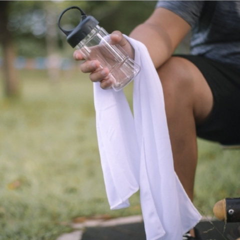 Cooling Towel in Bottle