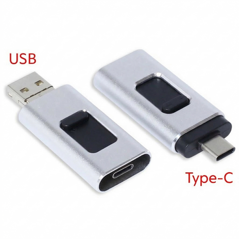 Slide 4 in 1 OTG USB Thumb Drive (Type-C)