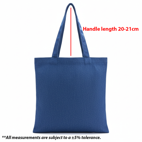 A4 Denim Tote Bag