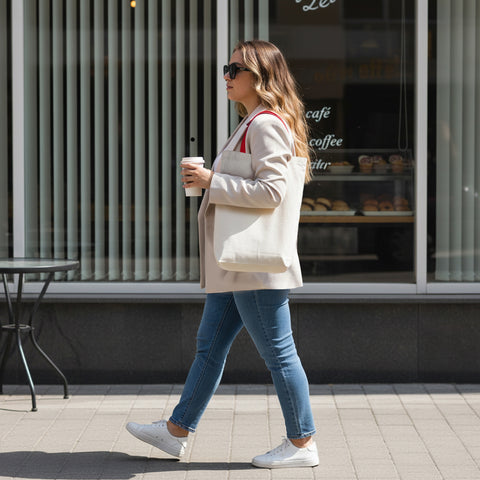 Canvas Tote Bag with Pocket (12oz)