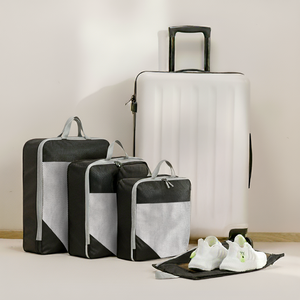 4 Pcs Compression Travel Packing Cube