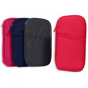 Multi-Compartment Travel Organizer (Wrist Strap Included)