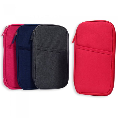 Multi-Compartment Travel Organizer (Wrist Strap Included)