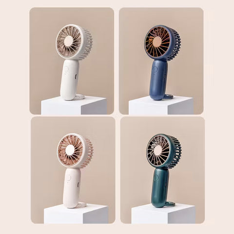 Handheld Fan with Carabiner