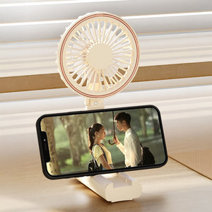 Lightweight Fan with Phone Holder