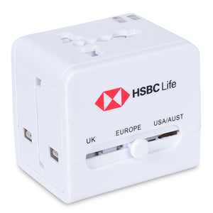 10.5W Cube Travel Adaptor with 2 USB Port