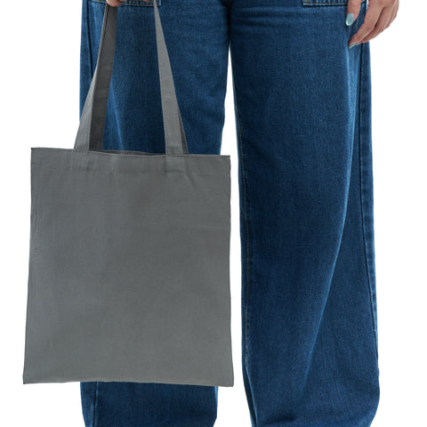 A4 Coloured Canvas Tote Bag