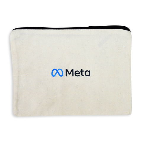 A5 Canvas Zipper Pouch
