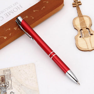 Neon Metal Ball Pen (Click-to-Write)