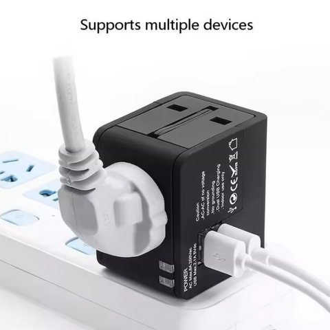 10.5W Cube Travel Adaptor with 2 USB Port