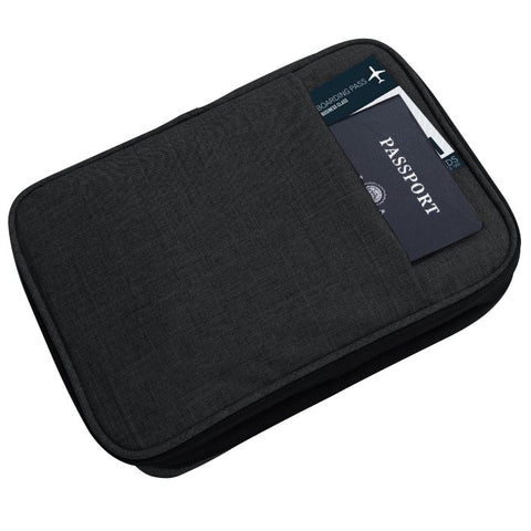 Double Layer Gadgets and Accessories Organizer Pouch (with Front Pocket)