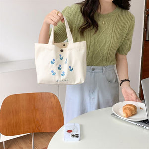 Mini Handy Canvas Tote Bag