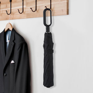 23'' Automatic Foldable RPET Umbrella with Carabiner (UV Coating)