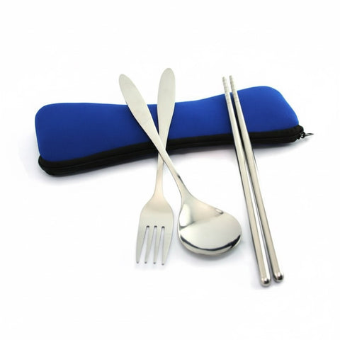 Cutlery Set in Zipper Pouch