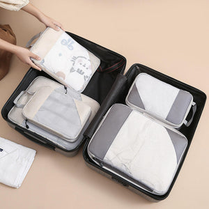 4 Pcs Compression Travel Packing Cube