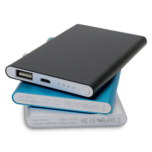Ultra Slim Portable Powerbank (4000mah)