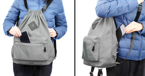 Endurance Multi-Compartment Drawstring Backpack