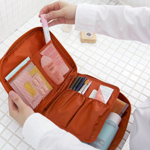 Multi-Compartment Toiletries Pouch
