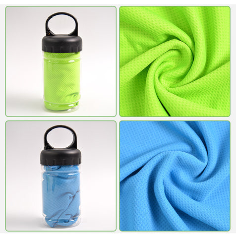 Cooling Towel in Bottle
