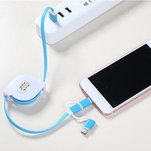 Retractable Charging Cable (with Type-C)