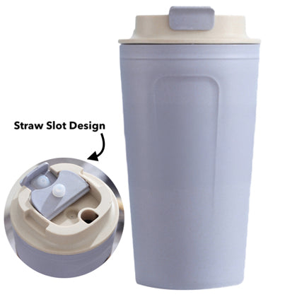 420ml Eco-friendly Wheat Straw Insulated Tumbler