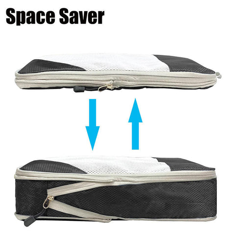 4 Pcs Compression Travel Packing Cube