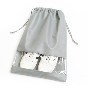 Non-Woven Drawstring Shoe Pouch / Dust Bag